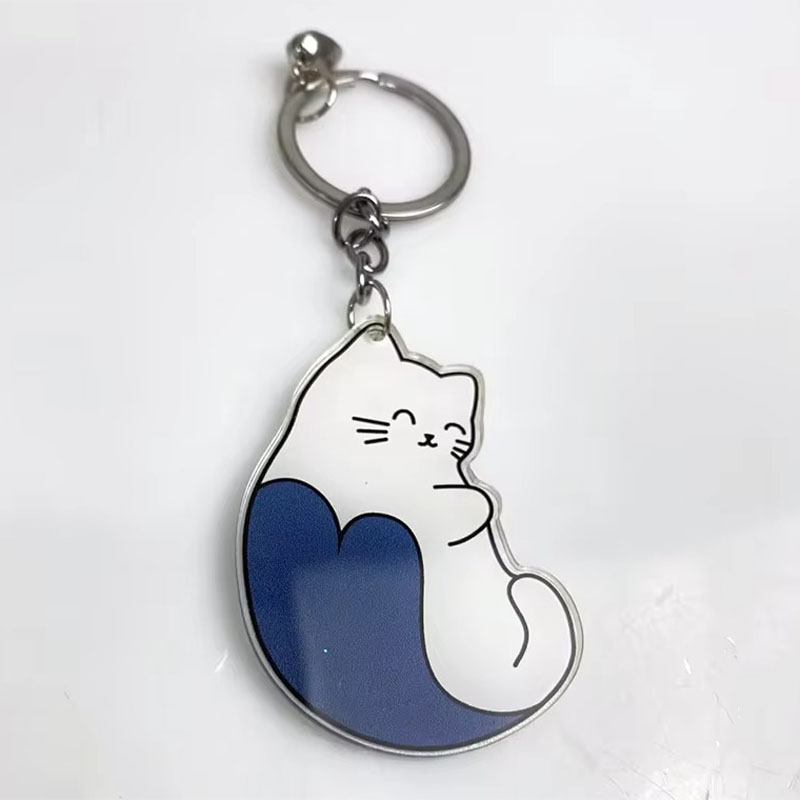 Wholesale Customization of Factory Acrylic Cute Animal Keychains Lightweight Bag Pendants Jewelry Gifts Souvenirs Small Gifts