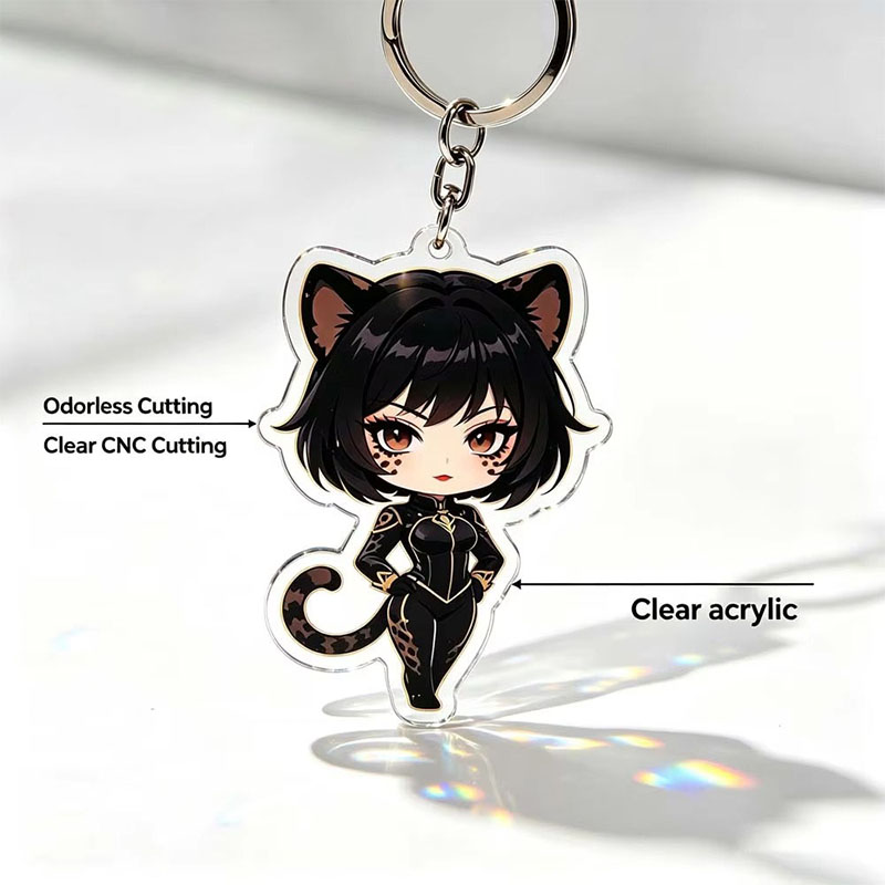 Custom Mental Health Acrylic Keychain Promotional Ornament