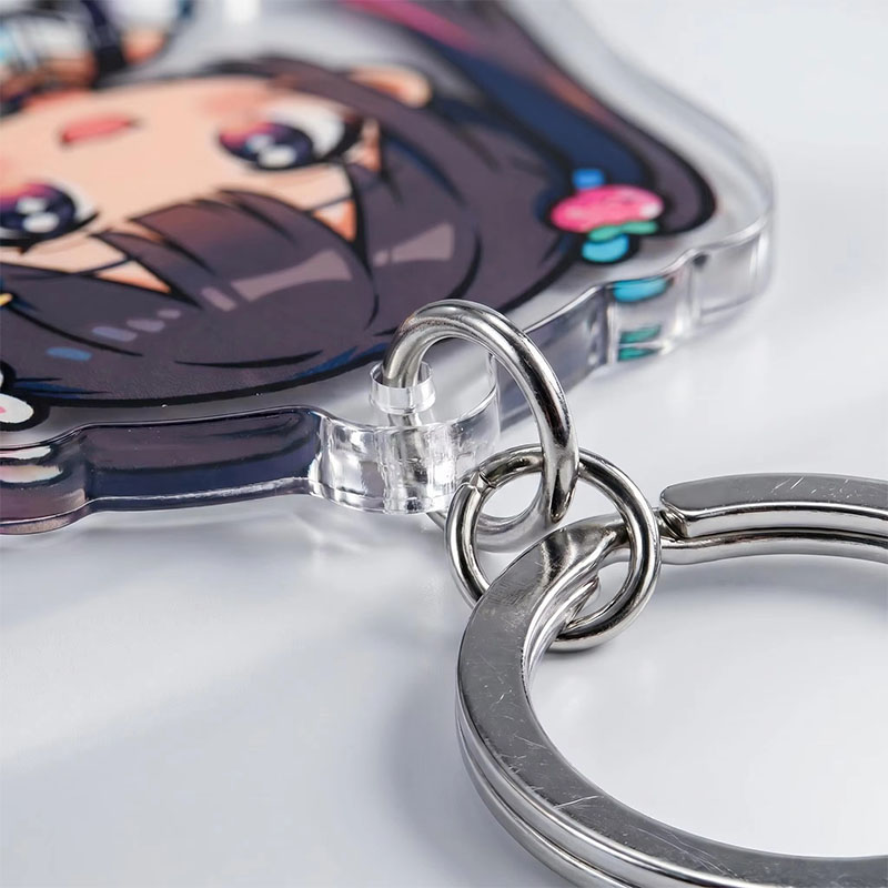 Custom Anime Acrylic Keychain Character Figure Charm