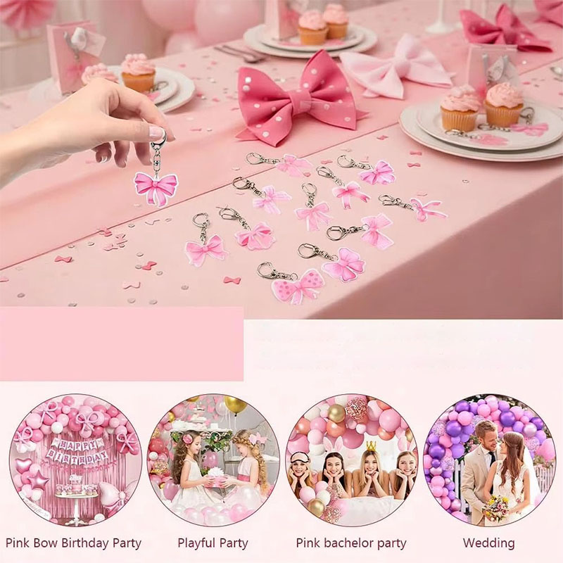 Wholesale Custom Cartoon Acrylic Keychains & Pendants Eco-friendly Digital Printing Birthday Party Gifts for Friends