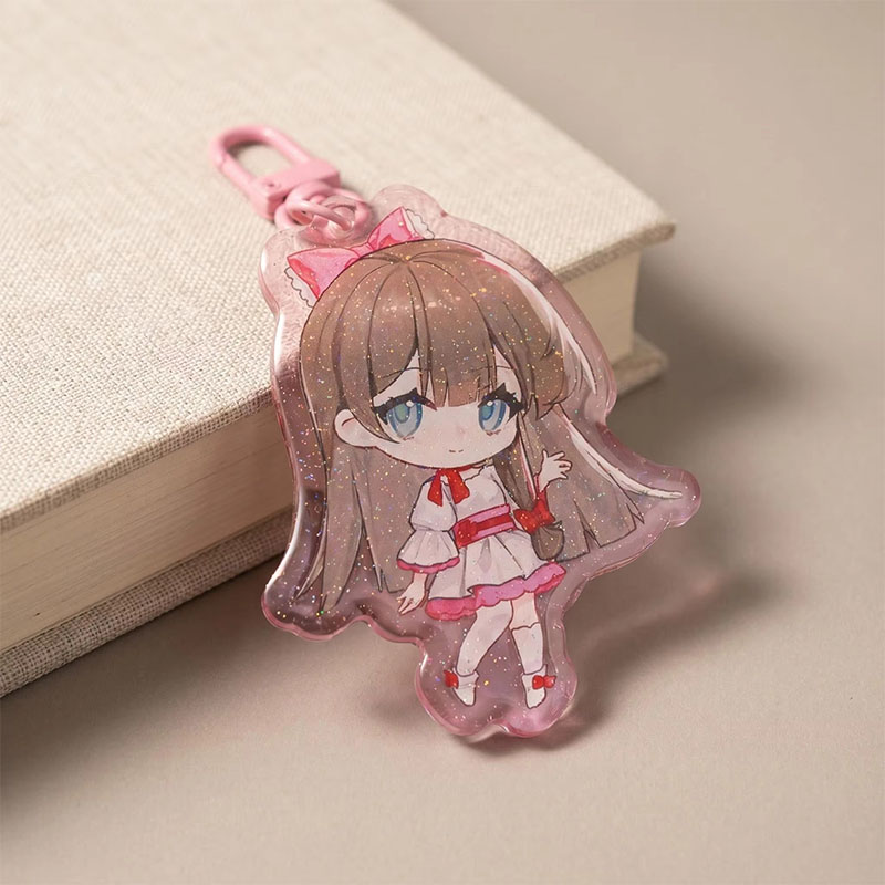 Customized Cartoon Anime Acrylic Keychain Pattern Design