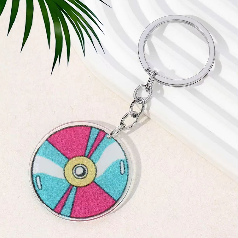 Wholesale PVC Acrylic Keychain Cartoon Promotional Item