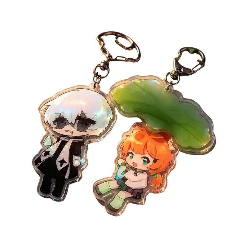 Custom Anime Acrylic Keychain Character Backpack Pendant
