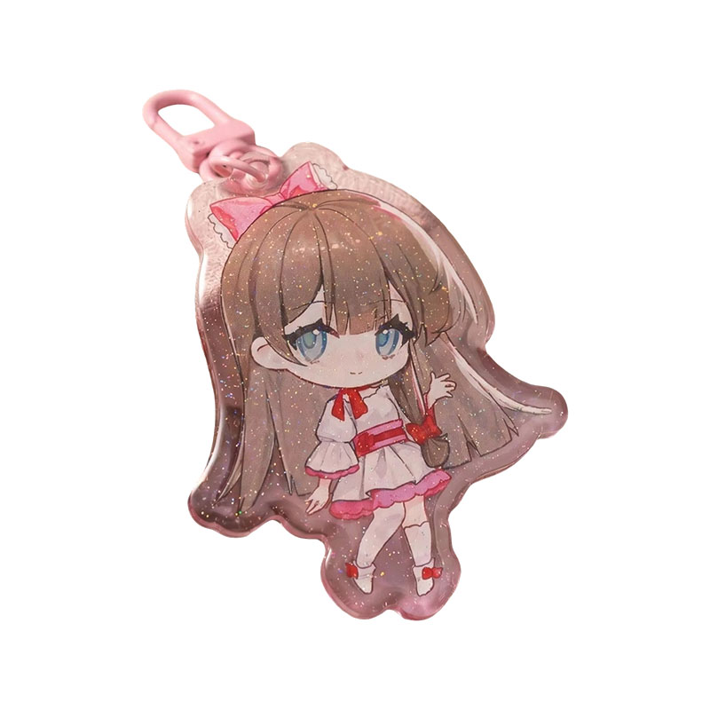 Customized Cartoon Anime Acrylic Keychain Pattern Design