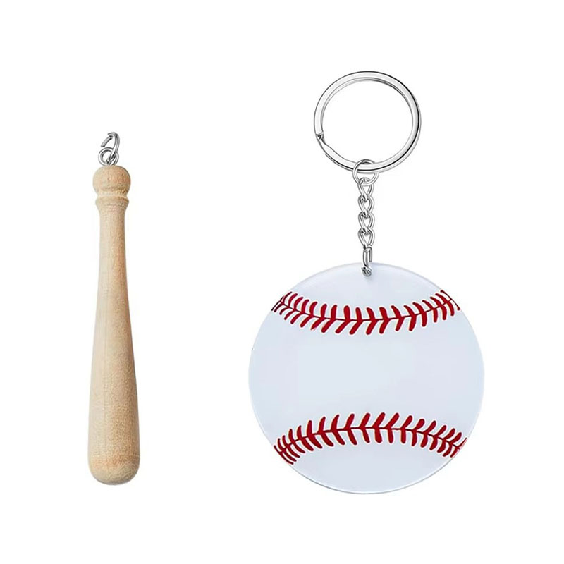 3D Printed Acrylic Keychain Custom Sports Event Charm
