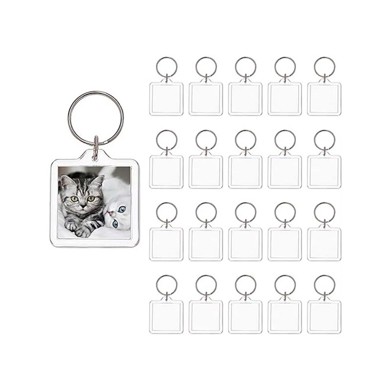 Mini Acrylic Photo Frame Keychain Graduation Promotional Item