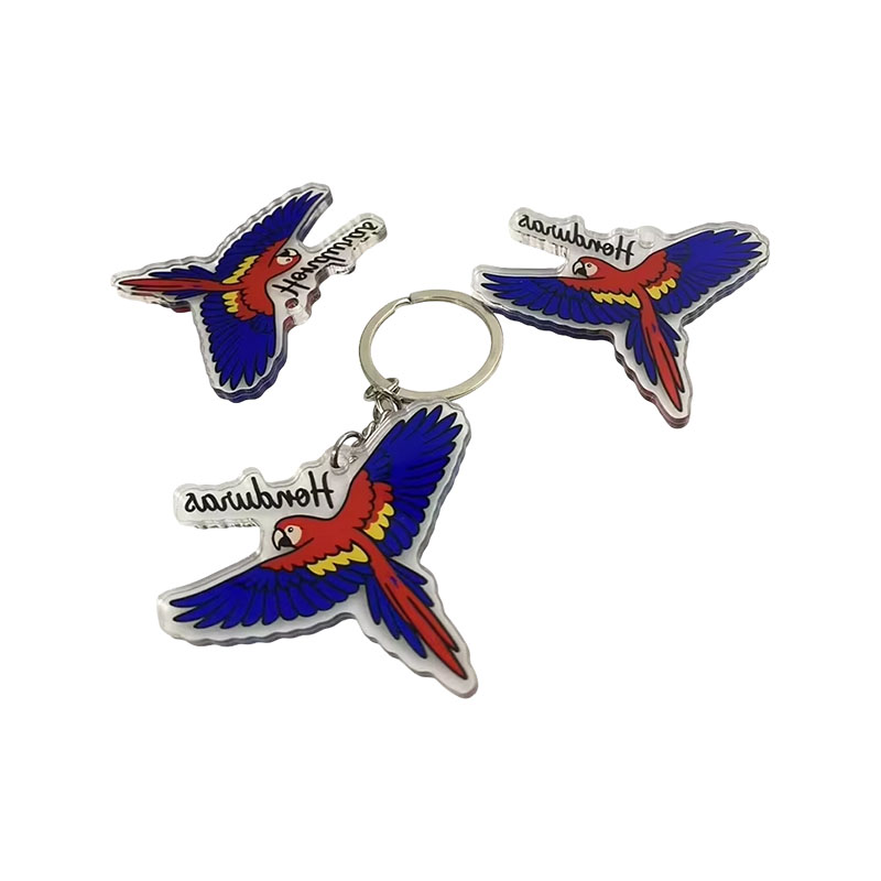 Independence Day Acrylic Keychain Cartoon Promotional Pendant