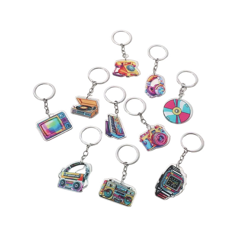 Wholesale PVC Acrylic Keychain Cartoon Promotional Item
