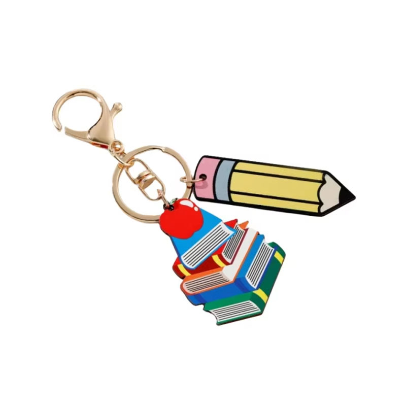 Eco Friendly Acrylic Tag Keychain Graduation Tassel Pendant